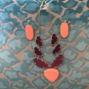 Kendra Scott necklace (earrings sold separately)